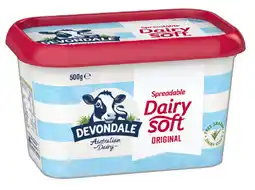 IGA Devondale Spreadable Butter Selected Varieties offer