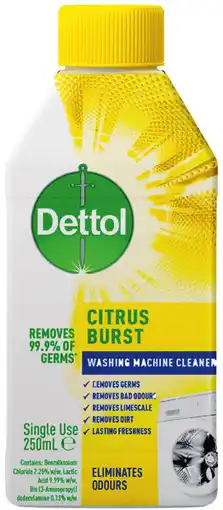 IGA Dettol Washing Machine Cleaner Selected Varieties offer