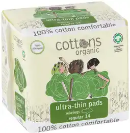IGA Cottons Organic Ultra-Thin Pads Selected Varieties offer