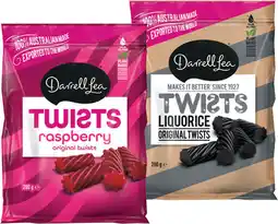 IGA Darrell Lea Liquorice Share‑280g Selected Varieties offer