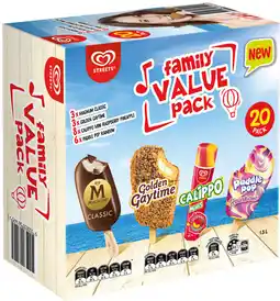 IGA Streets Ice Cream 16‑24 Value Pack Selected Varieties offer