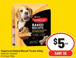 IGA Supercoat Baked Biscuit Treats offer