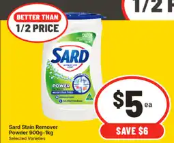 IGA Sard Stain Remover Powder offer