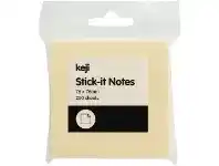Officeworks Keji Stick-it Notes 76x76mm Yellow offer