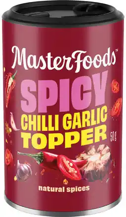 IGA MasterFoods Topper Seasoning 45‑50g Selected Varieties offer
