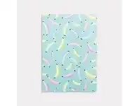 Officeworks GO Stationery A5 Trend Notebook Banana Teal offer