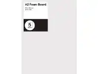 Officeworks Larson A2 Foam Board 5mm White 5 Pack offer