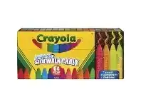 Officeworks Crayola Washable Sidewalk Chalk 64 Pack offer