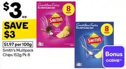 Woolworths Smith's Multipack Chips offer