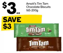 Woolworths Arnott's Tim Tam Chocolate Biscuits offer