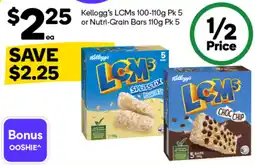 Woolworths Kellogg's LCMs offer