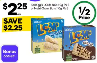 Woolworths Kellogg's LCMs offer