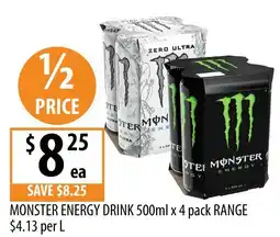 Supabarn Monster Energy Drink offer