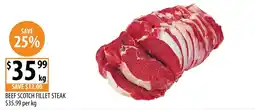 Supabarn Beef Scotch Fillet Steak offer