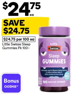 Woolworths Little Swisse Sleep Gummies offer