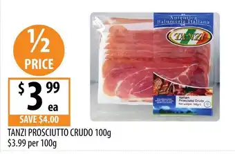 Supabarn Tanzi Prosciutto Crudo offer