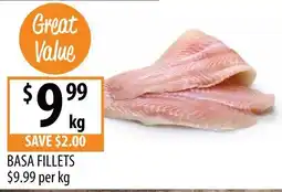 Supabarn Basa Fillets offer