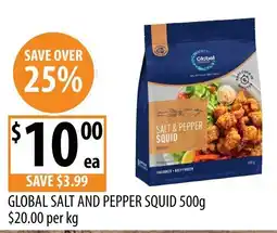 Supabarn Global Salt and Pepper Squid offer