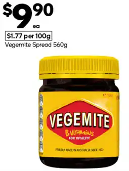 Woolworths Vegemite Spread offer