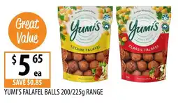 Supabarn Yumi's Falafel Balls offer