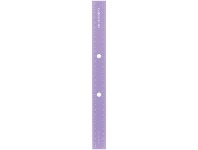 Officeworks ColourHide Bindermate Ruler 30cm Purple offer