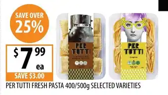 Supabarn Per Tutti Fresh Pasta offer
