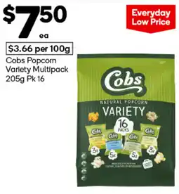 Woolworths Cobs Popcorn Variety offer