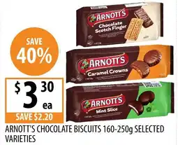 Supabarn Arnott's Chocolate Biscuits offer