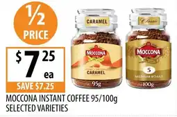 Supabarn Moccona Instant Coffee Selected Varieties offer