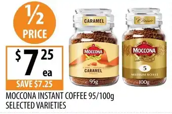 Supabarn Moccona Instant Coffee Selected Varieties offer