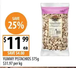Supabarn Yummy Pistachios offer