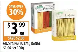 Supabarn Guzzi's Pasta offer
