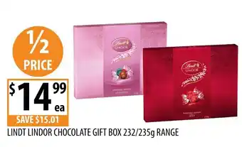 Supabarn Lindt Lindor Chocolate Gift Box offer