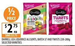 Supabarn Darrell Lea Liquorice Allsorts offer