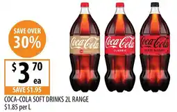 Supabarn Coca-Cola Soft Drinks Range offer