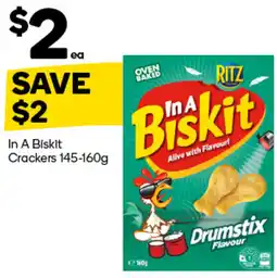 Woolworths Ritz In A Biskit Crackers offer