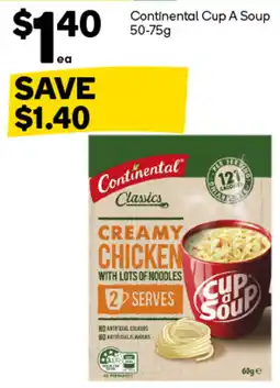 Woolworths Continental Classics Creamy Chicken with Lots of Noodles offer