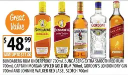Supabarn Bundaberg Rum Underproof offer