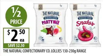 Supabarn The Natural Confectionery Co. Lollies offer