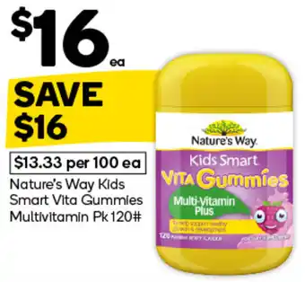 Woolworths Nature's Way Kids Smart Vita Gummies offer