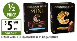 Supabarn Connoisseur Ice Cream Multipacks offer