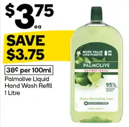Woolworths Palmolive Liquid Hand Wash Refill offer
