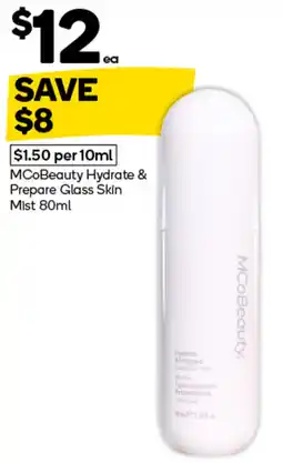Woolworths MCoBeauty Hydrate & Prepare Glass Skin Mist offer