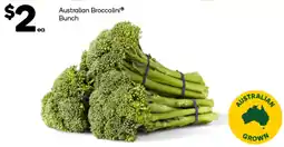 Woolworths Australian Broccolini Bunch offer