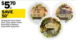 Woolworths Woolworths Asian Salad Bowl offer