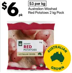 Woolworths Washed Red Potatoes offer