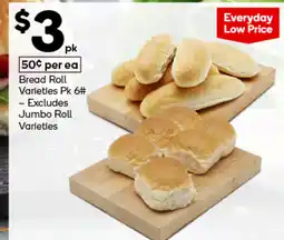 Woolworths Bread Roll Varieties offer