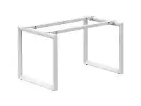 Officeworks Stilford S2 V1 Desk Frame 1200-1800x750 White offer