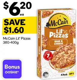 Woolworths McCain Lil' Pizzas offer