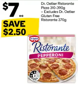 Woolworths Dr. Oetker Ristorante Pizza offer